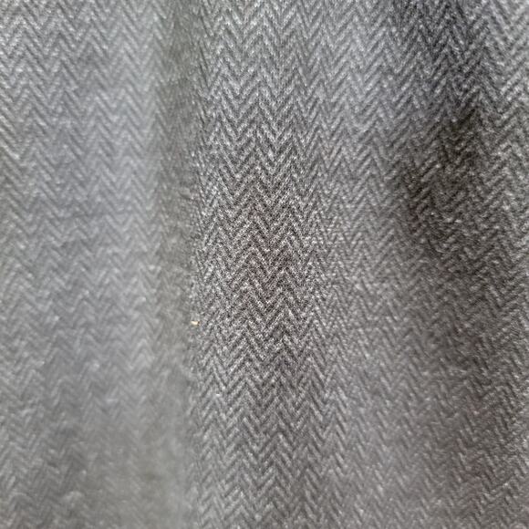 Calvin Klein Dark Gray Herringbone Slim Trouser Classic Dress Pants Size 30 x 30 - Picture 3 of 15